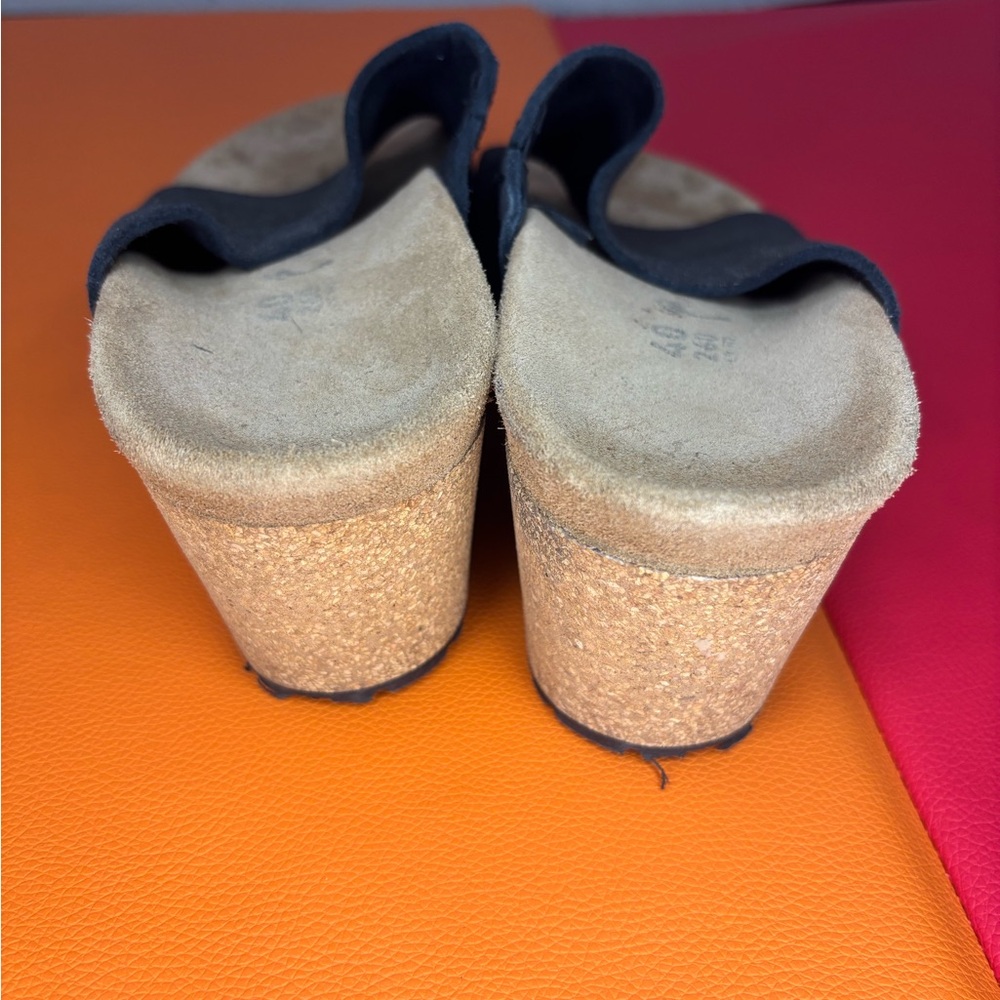 Birkenstock Women's Namica Papillio Suede Leather Sandals Size 40 - Picture 5 of 13